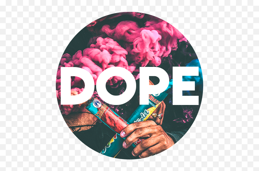 dope emoji background