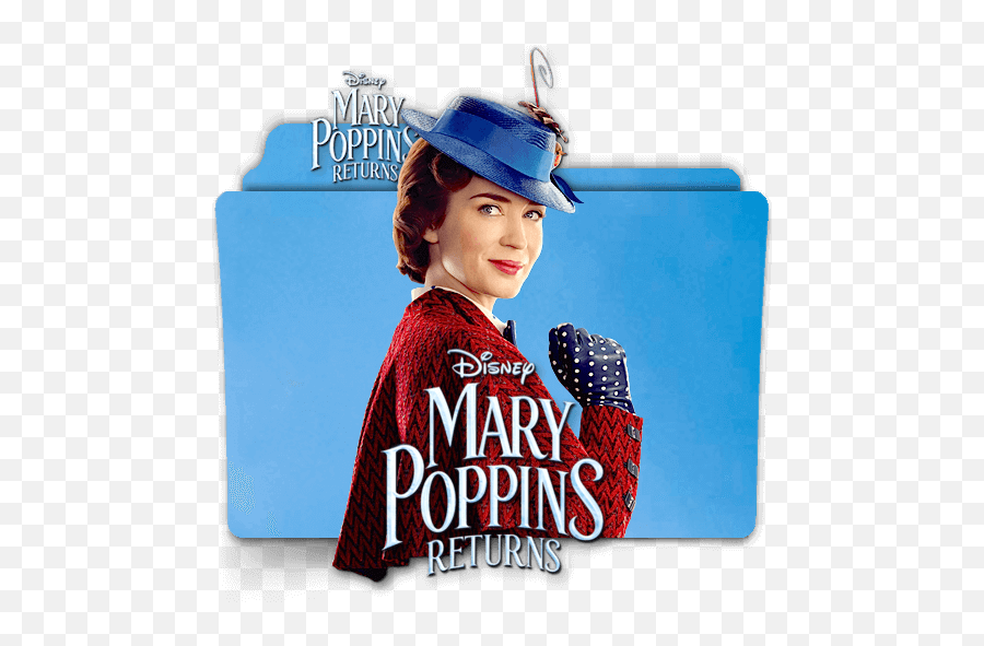 Mary Poppins Returns Movie Folder Icon - Mary Poppins Returns Folder Icon Emoji,Mary Poppins Emojis