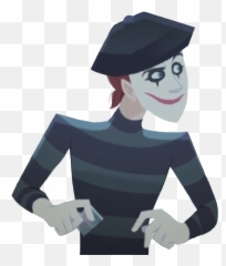 Mimebomb Mime Carmensandiego Sticker - Fictional Character Emoji,Mime Emoji