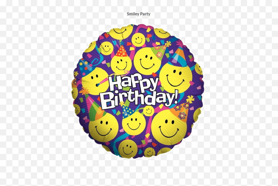 Emoji - Generic Themes Happy Birthday Smiley,Birthday Emoticons