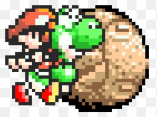 Top Big Yoshi Stickers For Android - Yoshi Island Sprite Gif Emoji,Yoshi Emoticon