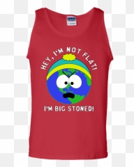 Hey Iu0027m Not Flat Iu0027m Big Stoned Flat Earth South Park Emoji,Rudolph Emoticon