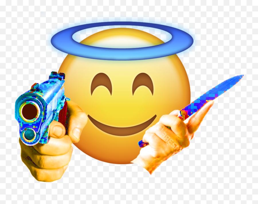 Emojis With Weapons Rcursedemojis Emoji,Simp Emoji