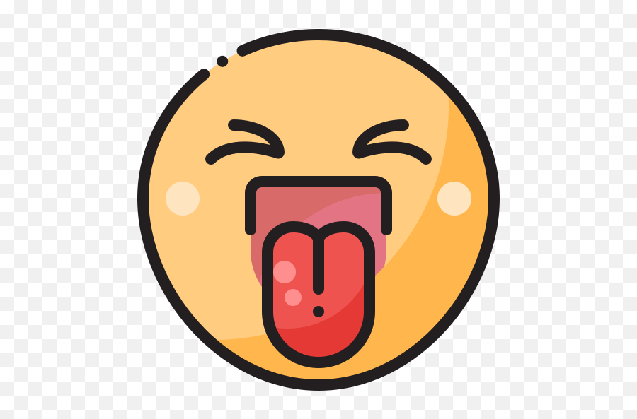 Tongue Out - Free Smileys Icons Happy Emoji,Breathing Out Emoji
