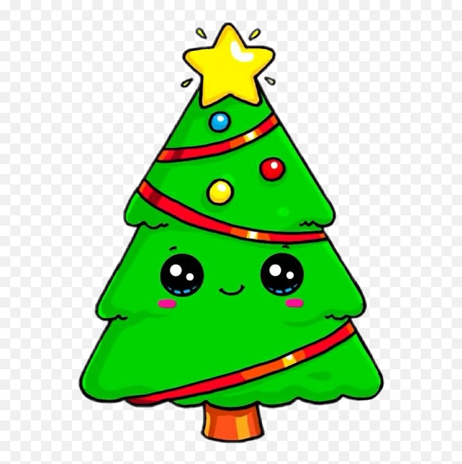 Christmas Tree Sticker Challenge On Picsart Emoji,Christmas Tree Emoji Copy Paste