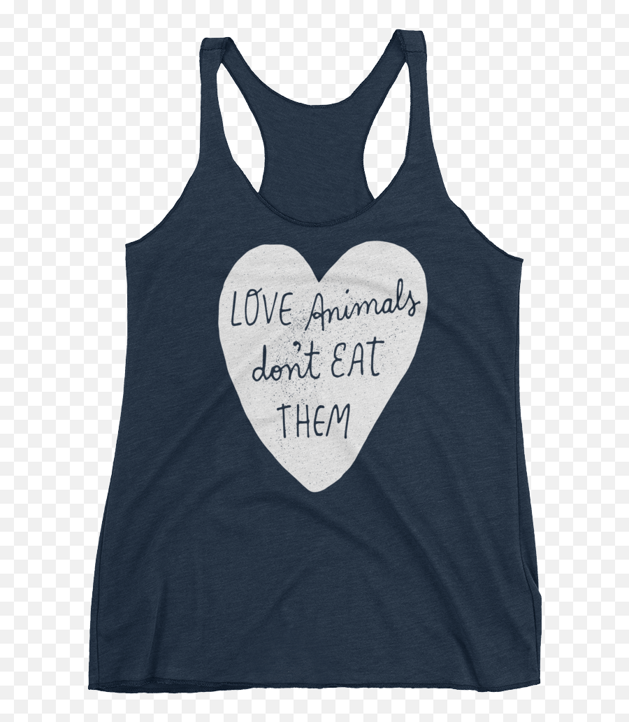 Vegan Tank Top - Love Animals Donu0027t Eat Them Emoji,Blue Emoji Eating Png