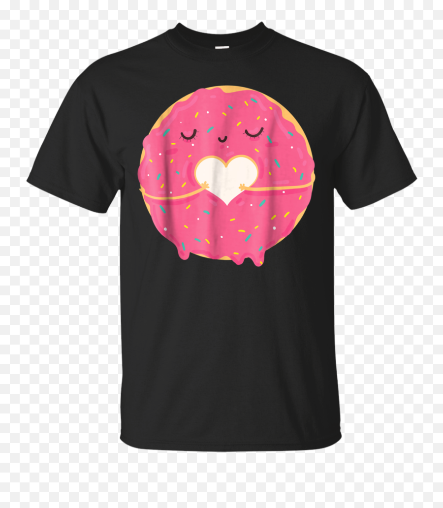Cool Cute Donut Emoji Heart Love Shirt National Donut Day,Heart Loved Emoji