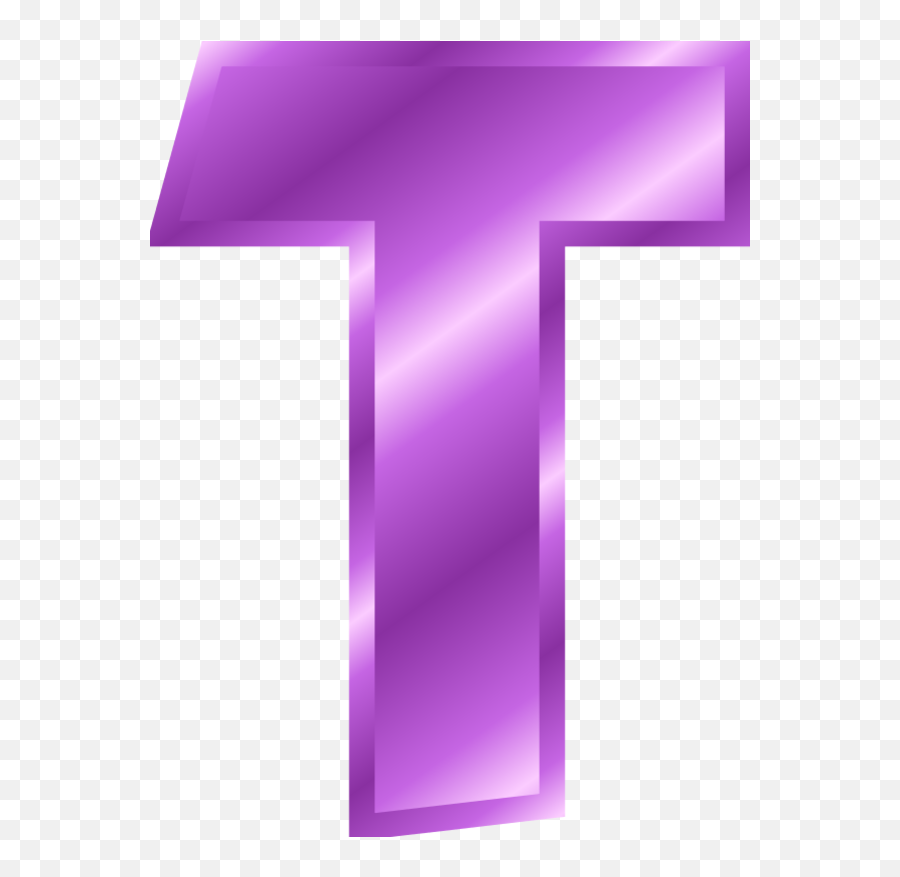 Purple Letter T Clipart - Clip Art Library Emoji,Purple Letters Emoji