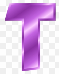Purple Letter T Clipart - Clip Art Library Emoji,Purple Letters Emoji