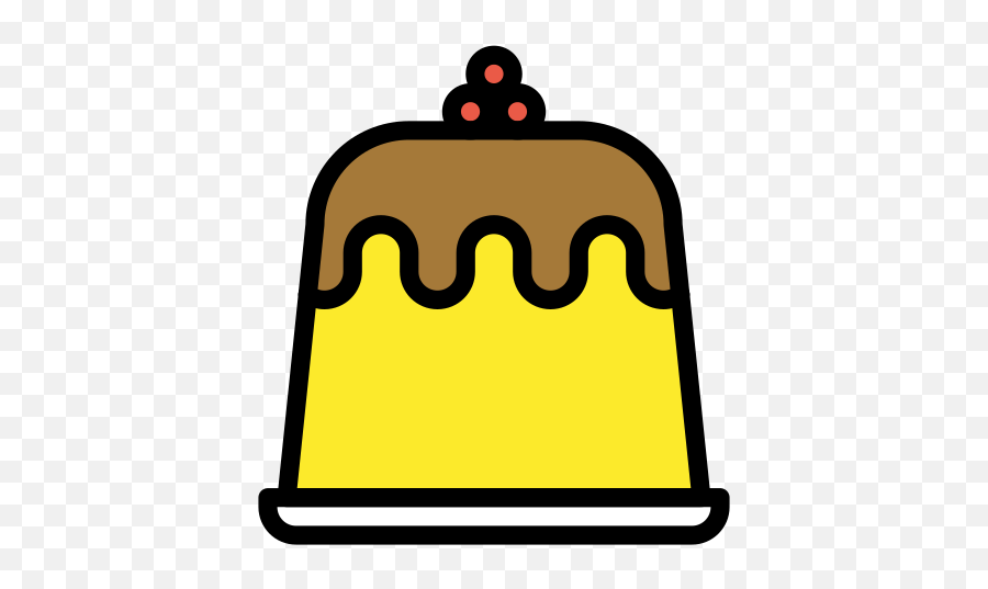 Custard - Pudim Emoji,Custard Emoji