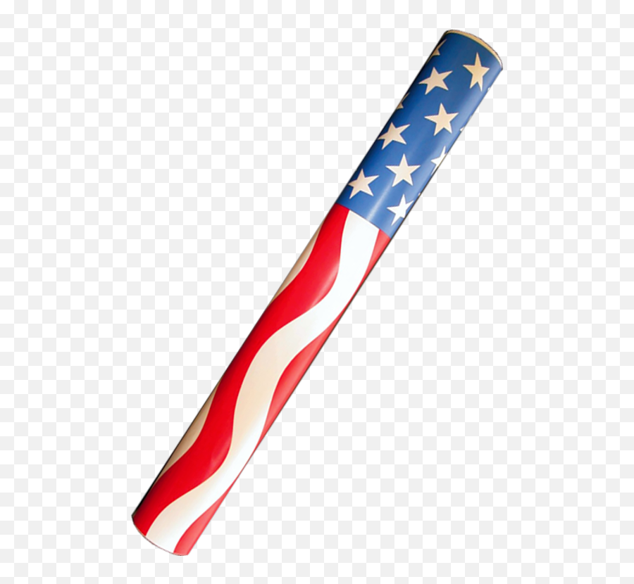 Led American Flag Baton - Horizontal Emoji,American Flag And Ship Emoji