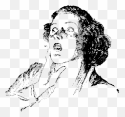 Weirdtalesv36n1pg068 Shocked Woman Emoji,Shock Emotion