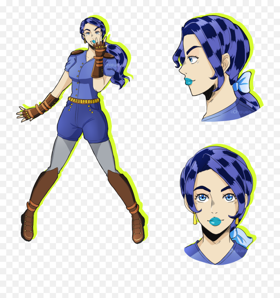 Is Sueo Sue Jojou0027s Bizarre Adventure - Jojo Rule 63 Jonathan Female Jonathan Joestar Pose Emoji,Jojo's Bizarre Adventure Emojis