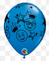 Graduation Emojis 11 Inch - Happy,Latex Emojis