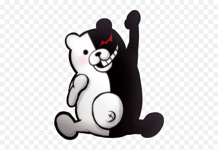 Danganronpa Monokuma Png 2 Png Image - Danganronpa Monokuma Png Emoji,Monokuma Emoji