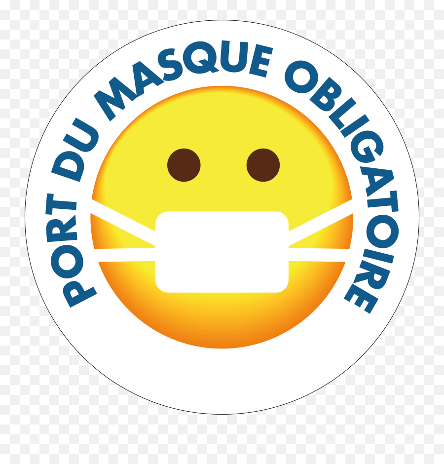 Sticker Port Du Masque Obligatoire - Smiley Stickers Stop Al Muslim Emoji,Emoticons A Telecharger