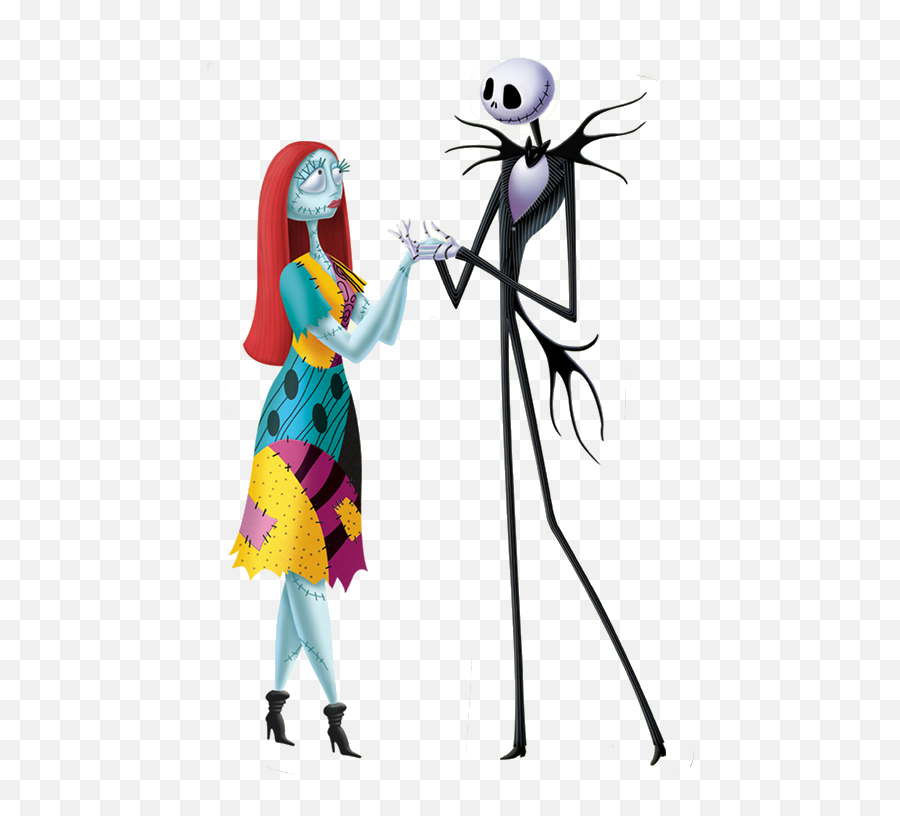 Image Dramatic Jack And Sally Png - Nightmare Before Christmas Jack And Sally Holding Hands Emoji,Nightmare Before Christmas Emoji Download