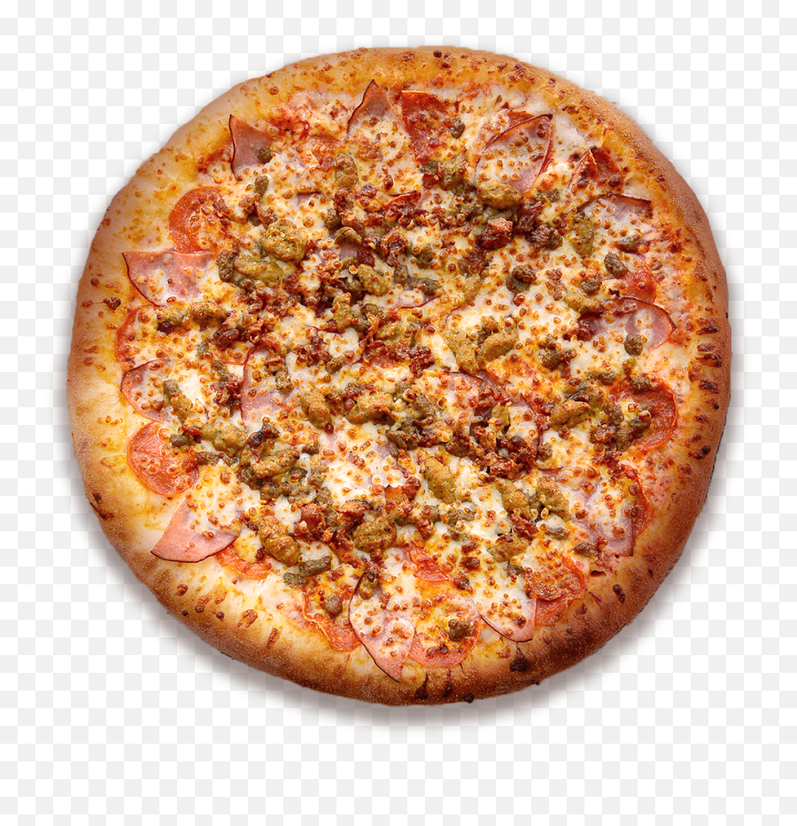 Download All Meat Pizza At Speedyu0027s Pizza - Manhattan Emoji,Pizza Emoji Transparent