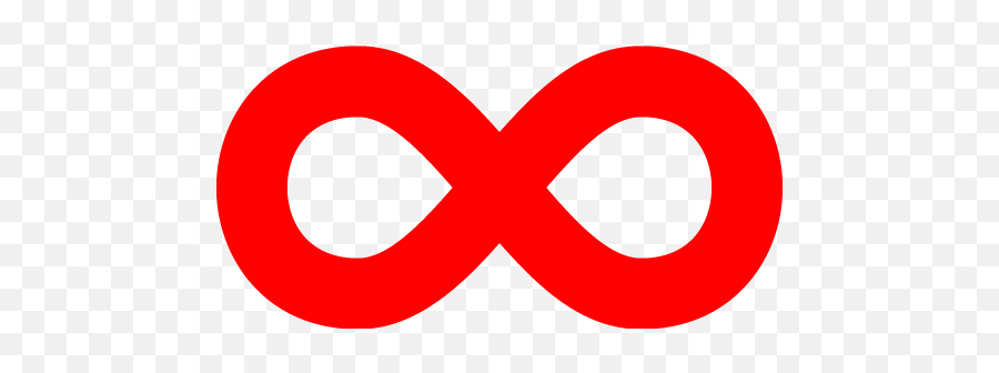 Red Infinity Icon - Free Red Infinity Icons Tate London Emoji,Emoticon For Infinity