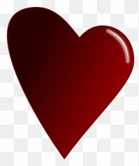 Dark Red Heart Emoji - Dark Red Heart Transparent Background,Darkness Cute Emojis Images
