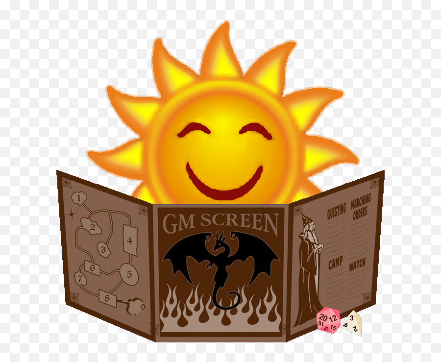 Random Pathfinder Character Creation In - Sun Clip Art Emoji,Incredulous Face Emoticon