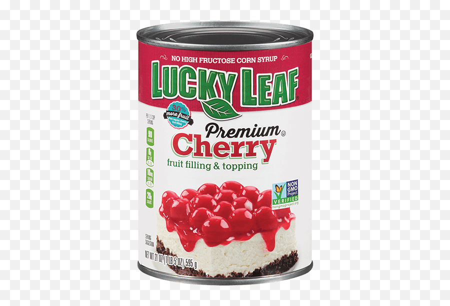 Cherry Filling And Topping - Lucky Leaf Lucky Leaf Lucky Leaf Cherry Pie Filling Emoji,Cherry Facebook Emoticon