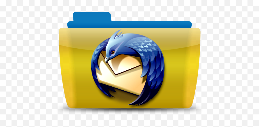 Thundebird Mail Bird Folder File - Thunderbird Mail Emoji,How To Use Emoticon With Mailbird