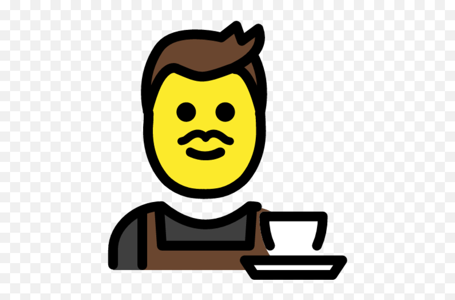 Man Barista Emoji - Download For Free U2013 Iconduck Serveware,Pictures Of Massage Emojis