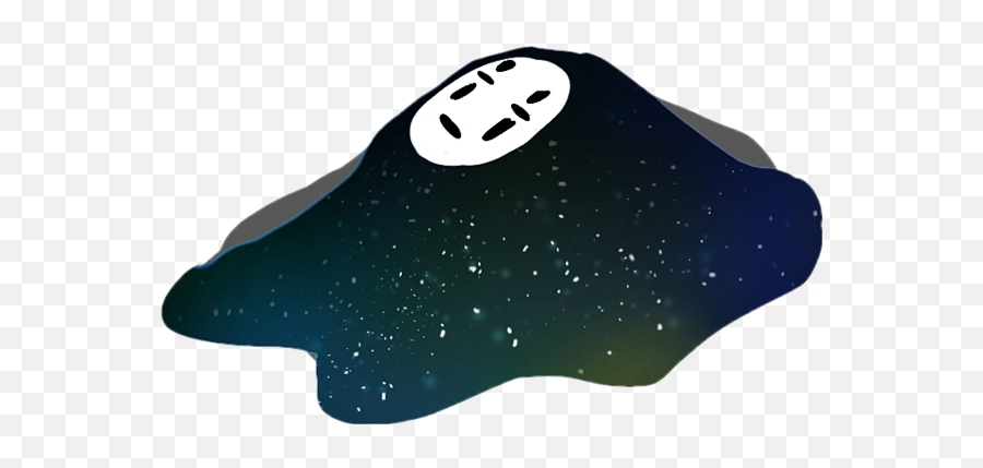 Kaonashi Anime Ghibli Noface Sticker By Konoha - Dot Emoji,Ghibli Emoji Png