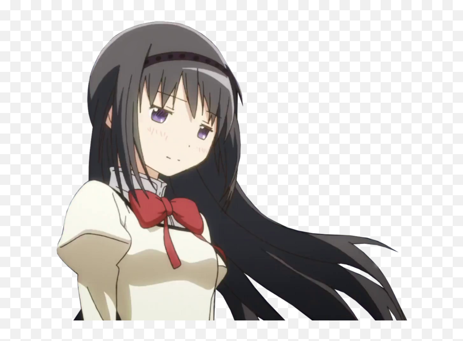 The Most Edited Homura Picsart - Fictional Character Emoji,Kyubey Madoka Emoticon