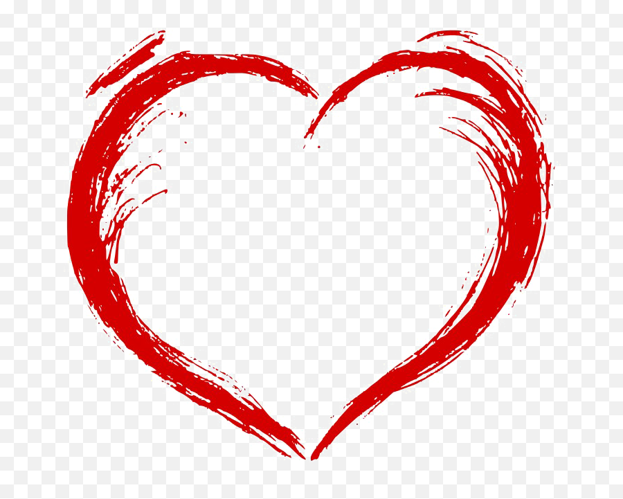 Heart Pink Png - Pink Heart Free Png Image Drawn Love Drawn Heart Shape Png Emoji,Emoji Blush Romantic