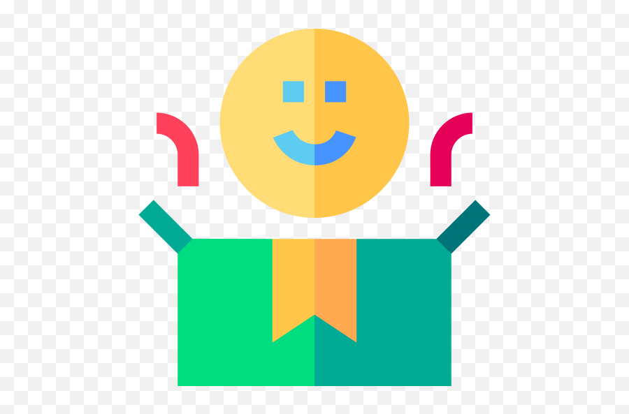 Gift Box - Happy Emoji,Emoticon Gift Bag