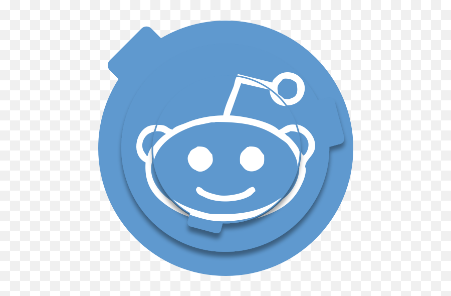 Reddit Blue Free Icon Of Circle Social Media Pack Icons - Ios 7 Reddit Icon Emoji,Yahoo Emoticon Pack