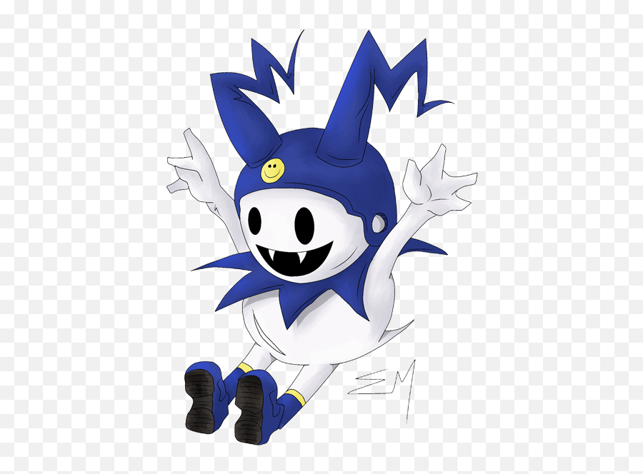 Jack Frost - Fictional Character Emoji,Jack Frost Emoticon Smt