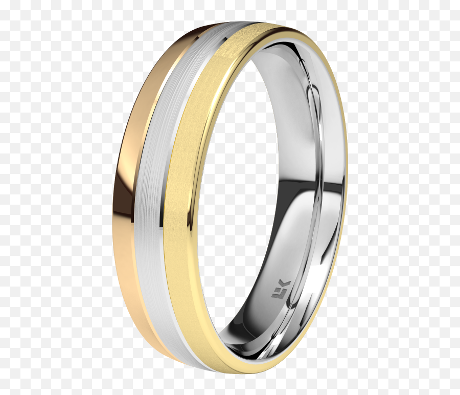 Alianza Tricolor De Oro De 9k 5mm - 375p250ze5rbabsw Emoji,Emoji De Novios Enamorados