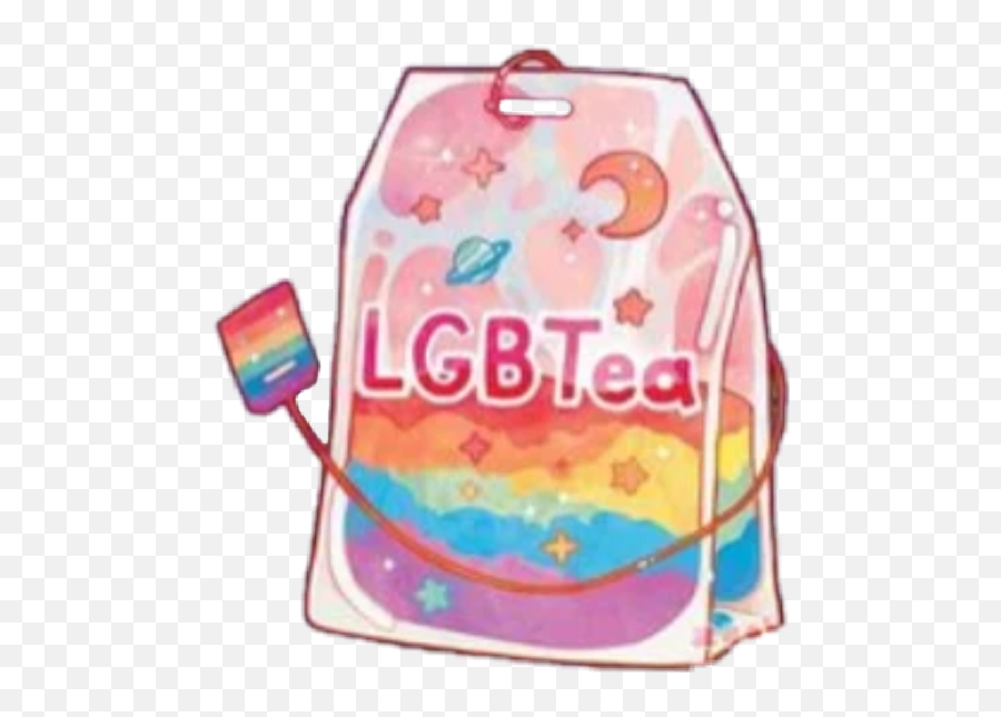 Lgbtea Teabag Tea Lgbt Sticker By Eddie Spaghetti - Lgbt Aesthetic Emoji,Tea Bag Emoji