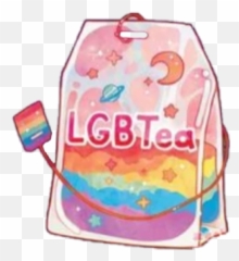 Lgbtea Teabag Tea Lgbt Sticker By Eddie Spaghetti - Lgbt Aesthetic Emoji,Tea Bag Emoji