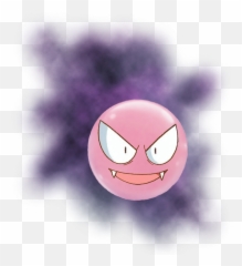 Gastly Pokemon Sticker By Hanjo Rafael Emoji,Pacemon Emoticon