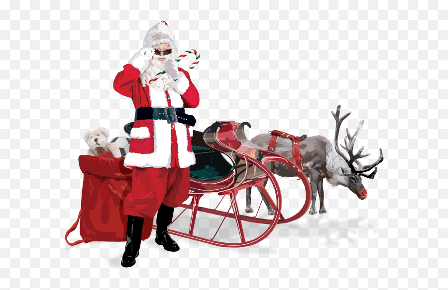 Here Are Some Names And Looks Of Santa Claus In Other Countries Emoji,Sant Claus Animated Emoticon