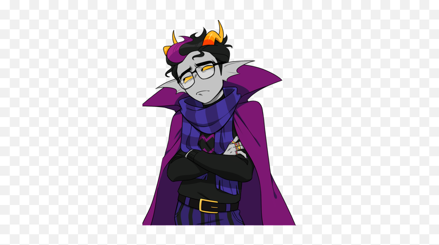 Homestuck Header Purpleaesthetic Image By Dreamwastaken Emoji,Eridan Emoticon