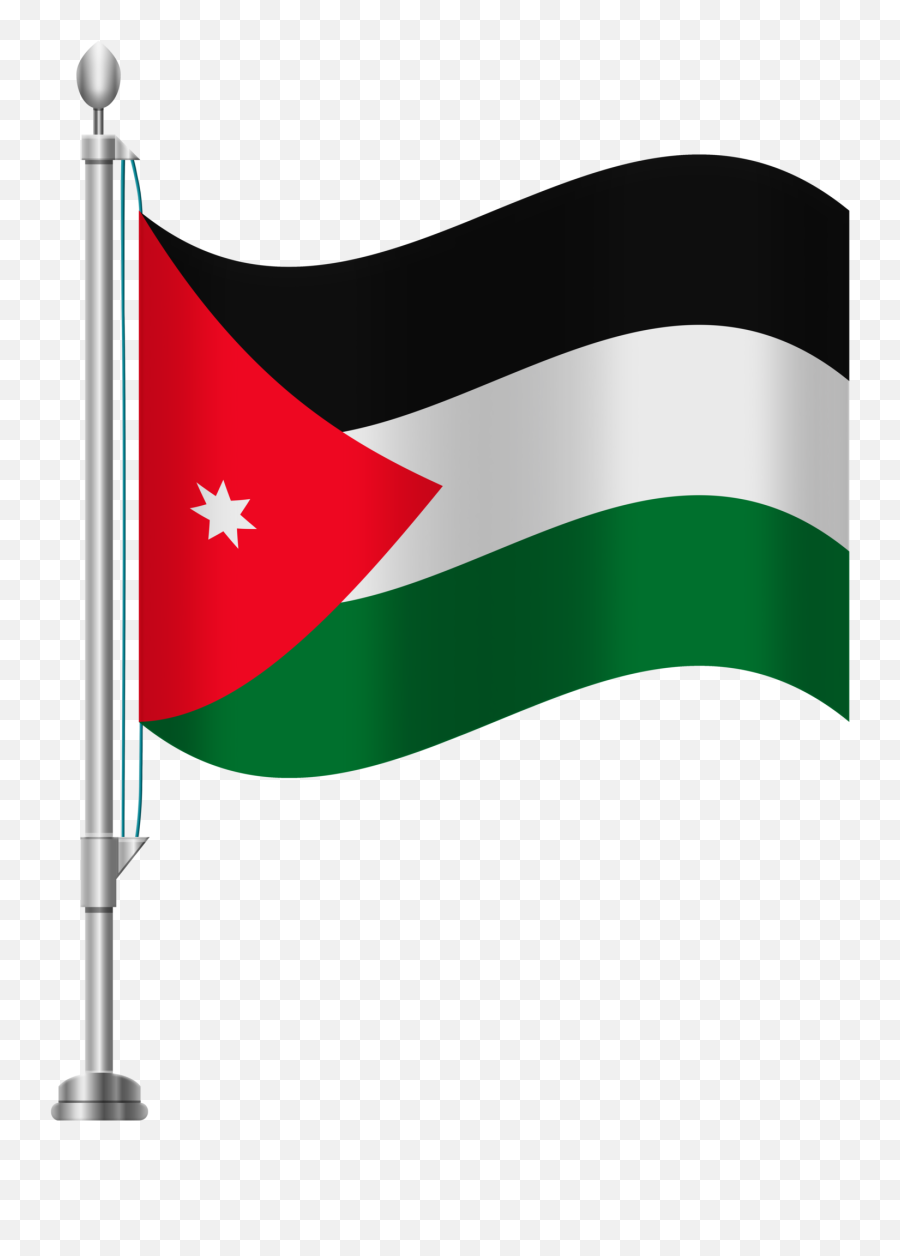 Jordan Flag Png Clip Art Emoji,Abkhazia Emoji Flag