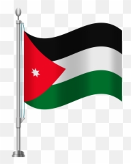 Jordan Flag Png Clip Art Emoji,Abkhazia Emoji Flag