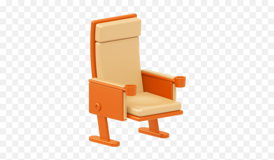 Premium Action Clapper 3d Illustration Download In Png Obj Emoji,Royal Throne Chair Emoji