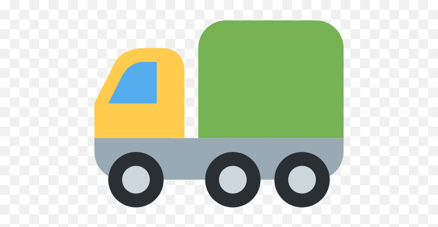 Articulated Lorry Emoji,Iphone Emoji Graphics