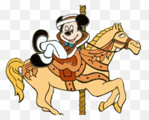 Carousel Clipart Disney - Cartoon Png Download Full Size Emoji,Carousel Horse Emoji