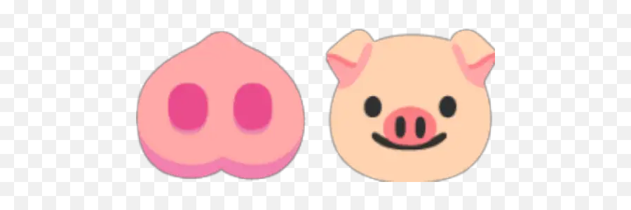 Sticker Maker - Mixemojis Emoji,Pig Nose Apple Emoji