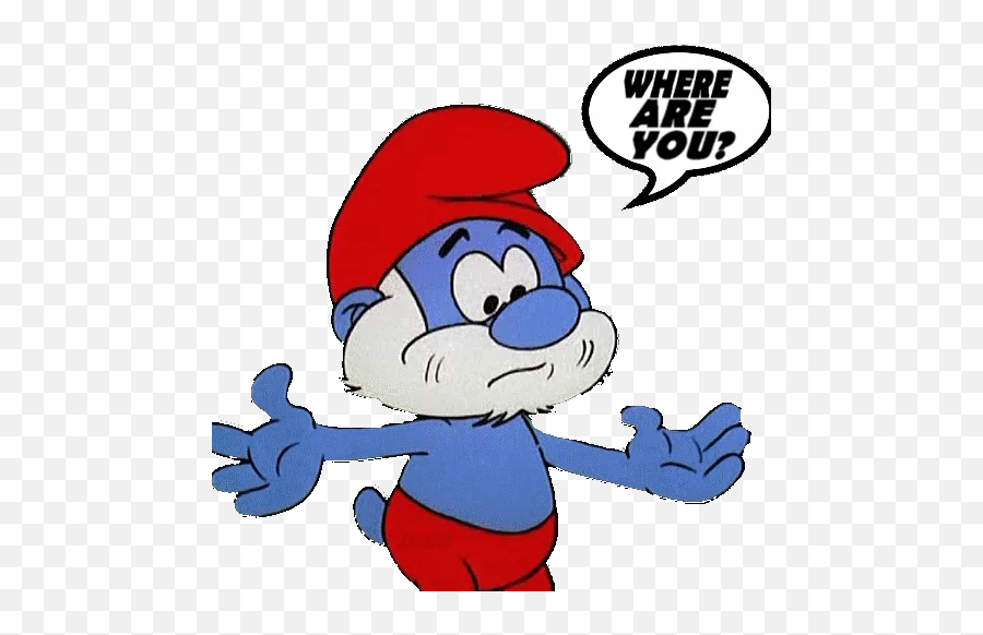 Smurfs Telegram Stickers Emoji,Smurf Emoji