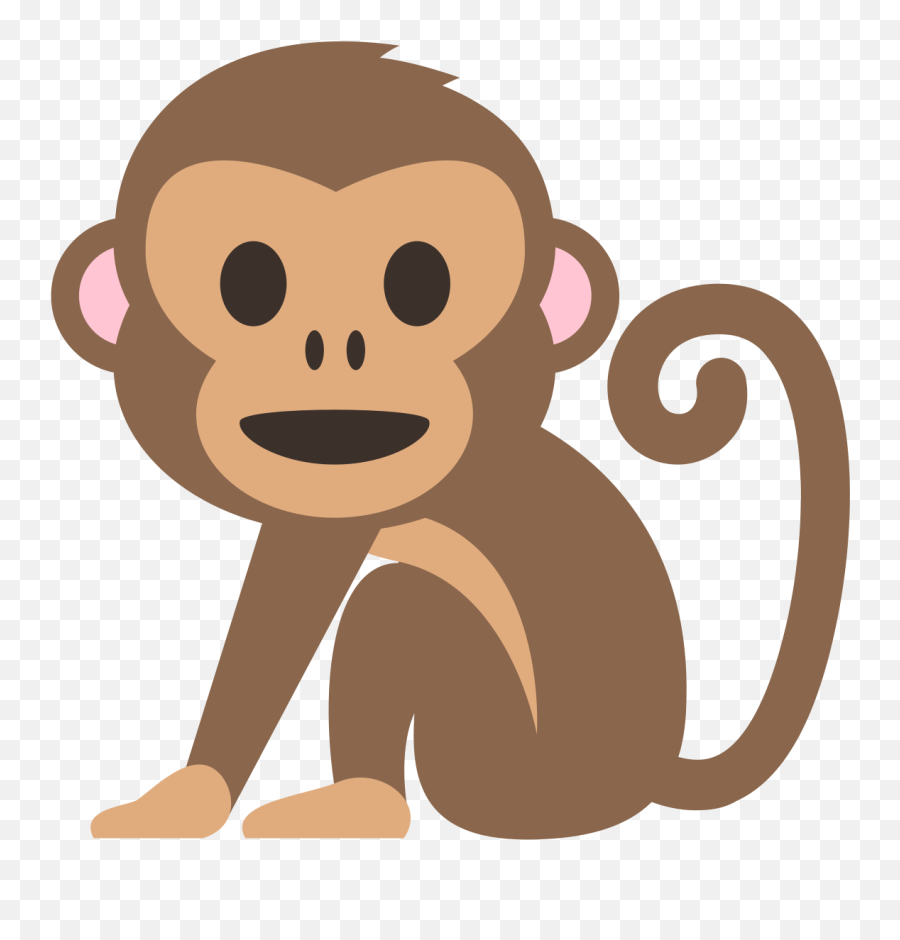 Monkey - Monkey Emoji Png,Monkey Emoji