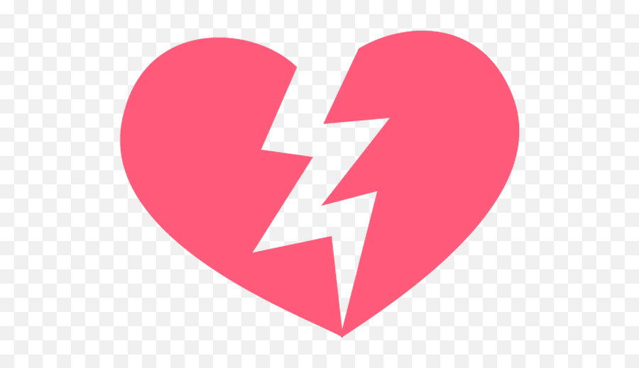 Broken Heart Emoji Icon Vector Symbol Free Download - Broken Broken Heart Emojis Png,Heart Emoji\