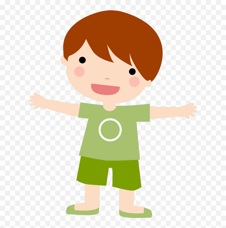 Bonecos Meninos Kids Clip Art Kids Diy Kindergarten - Happy Emoji,Emoji Bailando